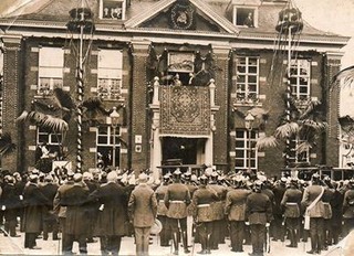 Der Kaiser in Geldern - Wilhelm II. beim Jubelfest 1913