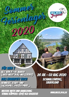 Ferienlager 2020 ins Sauerland
