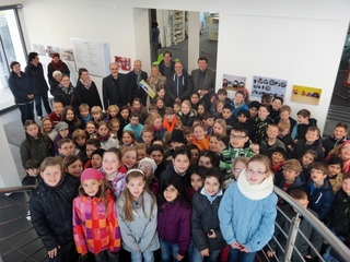 Fotoausstellung der Marienwasser- Grundschule im Weezer Rathaus