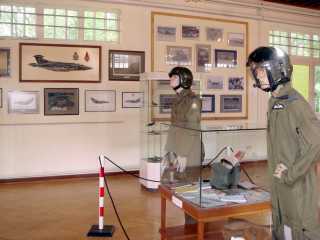 Ausstellungsraum des RAF Museum Weeze-Laarbruch
