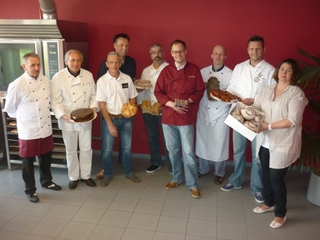 Die deutsch-niederländische Bäckerkooperation präsentiert eine Auswahl der grenzenlosen Produktpalette (Foto: REGION OHNE GRENZEN)