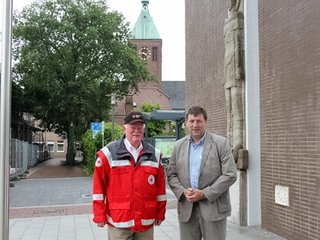 Im Bild (von links nach rechts): Karl-Heinz Heidtkamp und Ulrich Francken