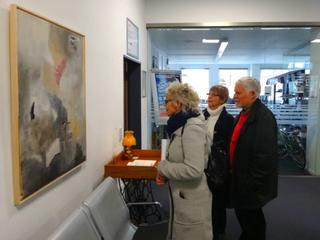 Jedes Jahr bestaunen Besucher der Ausstellung die vielfältige und ausdrucksstarke Kunst der Weezer Künstler