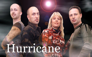 Live-Musik mit der Band Hurricane