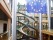 Bild aus dem Europaparlament in Straßburg, Frankreich