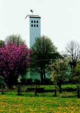 Ansicht auf die Kapelle Petrusheim