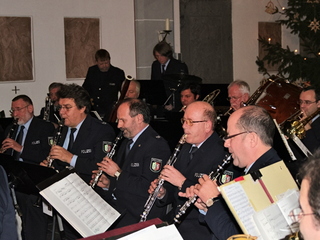 Das Landespolizeiorchester NRW in der Sankt Cyriakus Kirche in Weeze