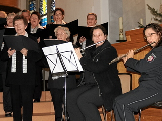 Das Landespolizeiorchester NRW in der Sankt Cyriakus Kirche in Weeze