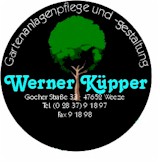 Das Logo der Firma Werner Küpper, Weeze