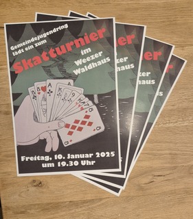 Flyer Skatturnier des GJR