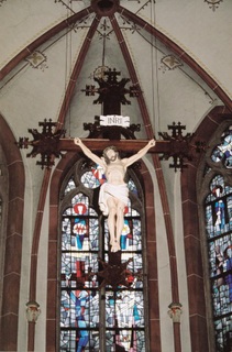 Historisches Triumphkreuz in Heilig Kreuz