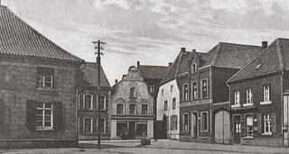 Marktplatz (market square), postcard-view, around 1910