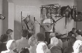 Small arts events in the 'Alte Schmiede' (old smithy), 2011.