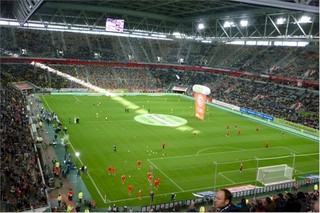 Die gut gefüllte ESPRIT-Arena in Düsseldorf beim Wintercup 2012