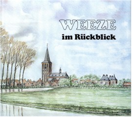 Umschlag des Heimatbuches "Weeze im Rückblick"