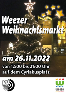 Weezer Weihnachtsmarkt print